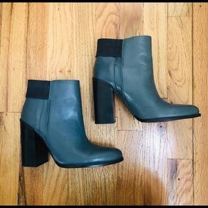 & Other Stories - Teal Heeled Boots